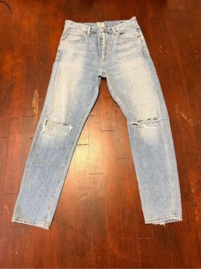 Citizens of Humanity Liya High Rise Classic Fit Crop Premium Vintage Jeans S26